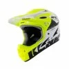 Marque Casque Intégral Kenny® Down Hill - Blanc/Jaune Fluo -Vélos complets Soldes casque downhill white neon yellow