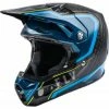 Marque Casque Intégral Fly® Formula Carbon Axon Noir/Bleu/Jaune -Vélos complets Soldes casque fly formula carbon axon noirbleujaune