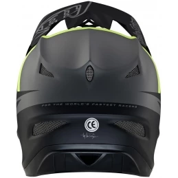 Marque Casque Intégral Troy Lee Design® D3 Fiberlite Slant - Gris/Jaune 4 Marque Casque Intégral Troy Lee Design® D3 Fiberlite Slant - Gris/Jaune – Image 2