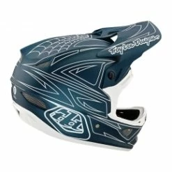Vélos complets Soldes -Vélos complets Soldes casque integral troy lee design r d3 fiberlite spiderstripe bleu 1