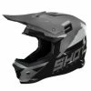 Marque Casque Intégral Shot® Chase - Noir/Gris -Vélos complets Soldes casque shot furious chase black grey glossy