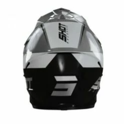 Marque Casque Intégral Shot® Chase - Noir/Gris -Vélos complets Soldes casque shot furious chase black grey glossy 2