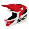 Marque CASQUE SHOT FURIOUS CHASE RED/WHITE GLOSSY -Vélos complets Soldes casque shot furious chase red white glossy