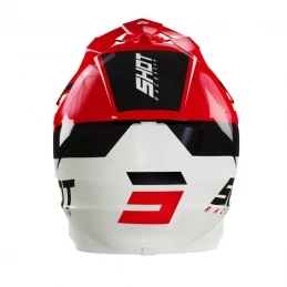 Marque CASQUE SHOT FURIOUS CHASE RED/WHITE GLOSSY 5 Marque CASQUE SHOT FURIOUS CHASE RED/WHITE GLOSSY – Image 3