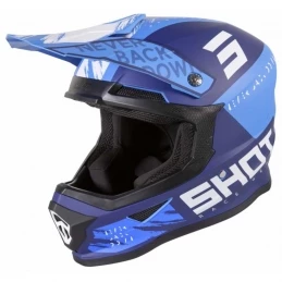 Marque Casque Shot® Furious Draw Blue Matt 3 Marque Casque Shot® Furious Draw Blue Matt