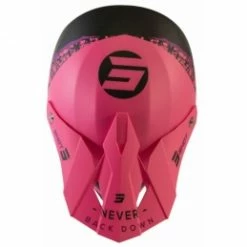 Marque Casque Intégral Shot® Furious Storm - Noir/Rose -Vélos complets Soldes casque shot furious storm black fushia matt 1