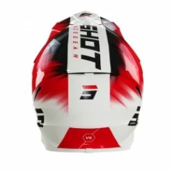 Marque Casque Intégral Shot® Furious Versus KID - Blanc/Rouge -Vélos complets Soldes casque shot furious versus white red kid 1