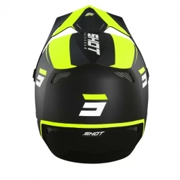 Marque Casque Intégral Shot® Rogue United - Noir/Jaune Fluo 4 Marque Casque Intégral Shot® Rogue United - Noir/Jaune Fluo – Image 2