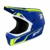 Marque Casque Intégrale Shot® Rogue United - Bleu/Jaune Fluo -Vélos complets Soldes casque shot rogue united blue neon yellow glossy 3