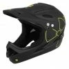 Marque Casque Intégral BMX Gist® Fall - Noir/Jaune -Vélos complets Soldes casque velo bmx integral fall noir deco jaune taille 57 61cm vendu en boite conforme en1078