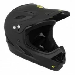 Marque Casque Intégral BMX Gist® Fall - Noir/Jaune -Vélos complets Soldes casque velo bmx integral fall noir deco jaune taille 57 61cm vendu en boite conforme en1078 3