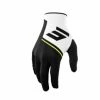 Marque Gants BMX Shot® Rogue Revolt - Noir/Blanc -Vélos complets Soldes gants bmx shot rogue revolt black white