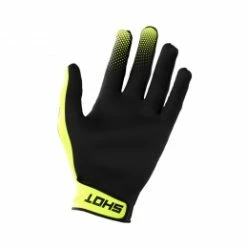 Marque Gants BMX Shot® Rogue Revolt KID - Noir/Jaune Fluo -Vélos complets Soldes gants bmx shot rogue revolt kid black fluo yellow 1