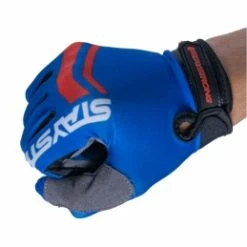 Marque Gants BMX Staystrong® Opposite KID - Rouge/Bleu -Vélos complets Soldes gants bmx staystrong r opposite kid rouge bleu 3