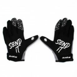 Marque Gants BMX Evolve® Send It - Gris/Noir -Vélos complets Soldes gants evolve send it grey black 2