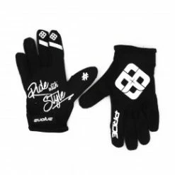 Marque Gants Evolve® X Pride KID - Noir -Vélos complets Soldes gants evolve x pride kids black 1