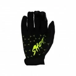 Marque Gants BMX Shot® Rogue Cup KID - Noir/Jaune -Vélos complets Soldes gants shot bmx rogue cup kid black neon yellow 1