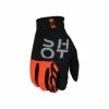 Marque Gants BMX Shot® Rogue Cup KID - Noir/Orange -Vélos complets Soldes gants shot bmx rogue cup kid black orange