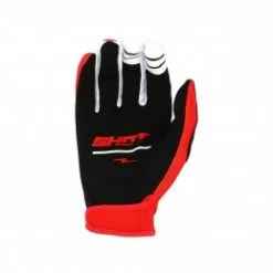 Marque Gants BMX Shot® Rogue Hawk - Rouge -Vélos complets Soldes gants shot bmx rogue hawk red 1