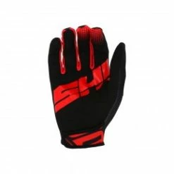 Marque Gants BMX Shot® Rogue Ultralight KID - Noir/Rouge -Vélos complets Soldes gants shot bmx rogue ultralight kid black red 1