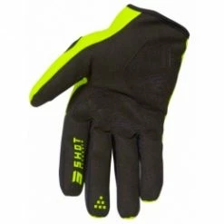Marque Gants BMX Shot® Trainer 2.0 - Jaune Fluo -Vélos complets Soldes gants shot trainer 20 neon yellow 1