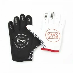 Marque Gants BMX Staystrong® OG - Blanc/Rouge 4 Marque Gants BMX Staystrong® OG - Blanc/Rouge – Image 2