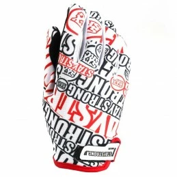Marque Gants BMX Staystrong® OG - Blanc/Rouge 3 Marque Gants BMX Staystrong® OG - Blanc/Rouge