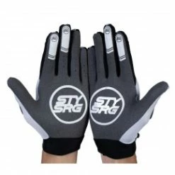 Marque Gants BMX Staystrong® Staple 2 KID - Blanc -Vélos complets Soldes gants stay strong staple 2 white 1