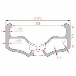 Marque Jante Alienation Malice 20'' Black -Vélos complets Soldes jante alienation malice 20 black 1