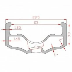 Marque Jante Alienation Malice 24'' Black -Vélos complets Soldes jante alienation malice 24 black 1