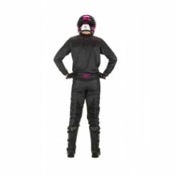 Marque Maillot Fly® F-16 2021 KID - Noir/Rose -Vélos complets Soldes maillot fly f 16 2021 noirrose 3
