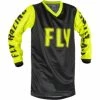 Marque Maillot Fly® F-16 KID - Noir/Jaune Fluo -Vélos complets Soldes maillot fly r f 16 kid noir jaune fluo