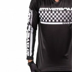 Marque Maillot StayStrong® Checker - Noir -Vélos complets Soldes maillot staystrong checker black 2