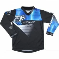 Marque Maillot Wulfsport® Forte - Enfant - 3 Couleurs Aux Choix -Vélos complets Soldes maillot wulfsport forte enfant bmx race 3