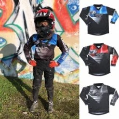 Marque Maillot Wulfsport® Forte - Enfant - 3 Couleurs Aux Choix -Vélos complets Soldes maillot wulfsport forte enfant bmx race 4