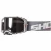 Marque Masque Shot® Lite - Gris/Blanc -Vélos complets Soldes masque shot lite grey white matt