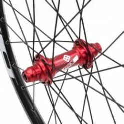 Marque Roues BMX Pride® Control Exp Disc 28H (La Paire) - Red -Vélos complets Soldes paire de roues pride control exp disc 28h red 3