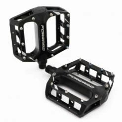 Marque Pédales BMX Forward® Affix Pro - Noire -Vélos complets Soldes pedales bmx forward affix pro noire bmx freestyle 1