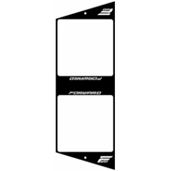 Marque Plaque De Cadre Forward® Xl - Noir